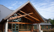 The welcoming entrance at The Inn