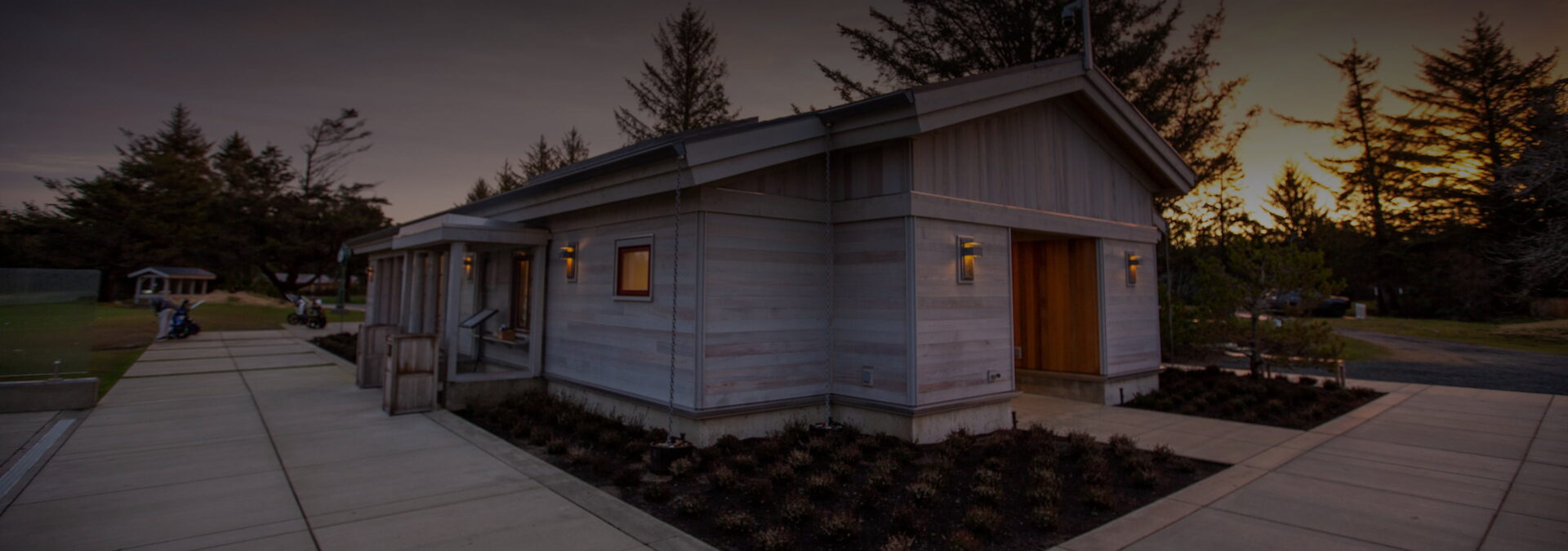 Exterior of the Sheep Ranch Clubhouse at Bandon Dunes