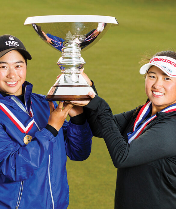 Mika Liu and Rinko Mitsunaga claimed the title with a 4-and-3 victory in the final over Hannah O’Sullivan and Robynn Ree.